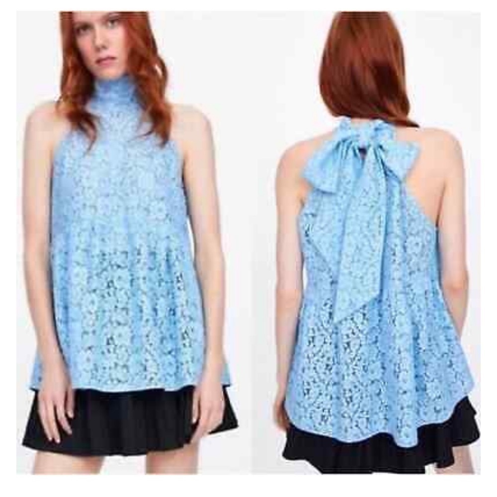 ZARA Lace Halter